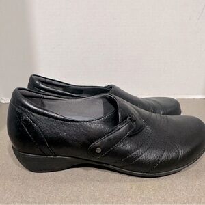 Dansko Franny Women’s Black Leather Comfort Loafers 39